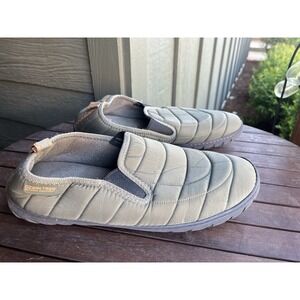 Ozark Trail Mens Puffer Slippers WaterRepellant, Fleece Lining Memory Foam sz 11